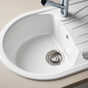 Ceramic Kitchen Sink (Single Bowl)