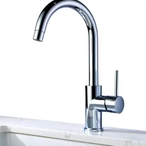 Modern Chrome Kitchen Faucet