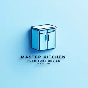 Master Kitchen Furniture Design with 3D Modeling