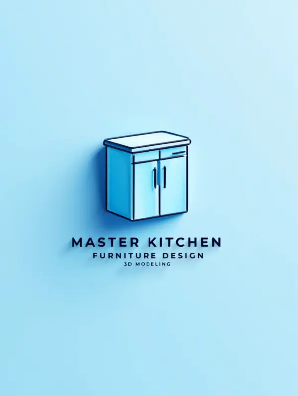 Master Kitchen Furniture Design with 3D Modeling