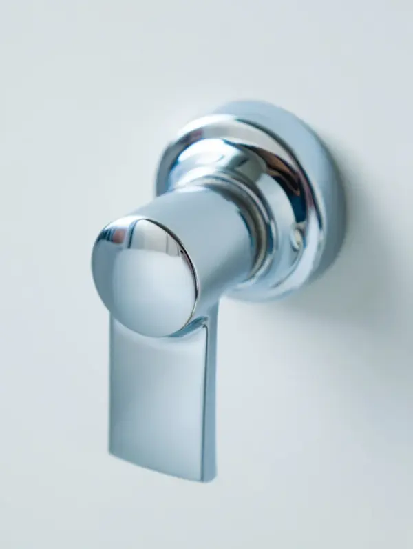 Chrome-Plated Faucet Handle